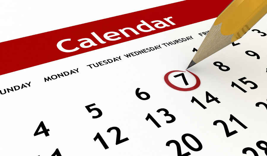 Calendario scadenze